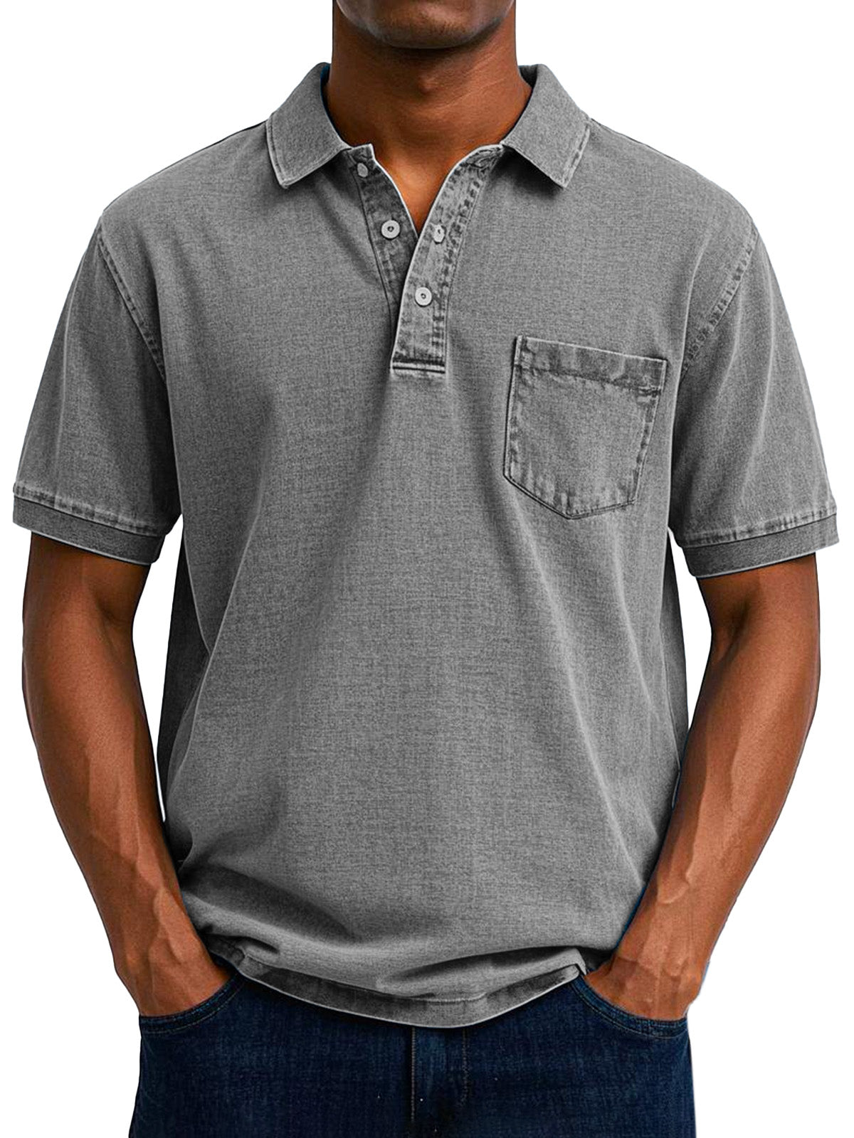 maxime™ | Chemise Polo Vintage Décontractée pour Homme