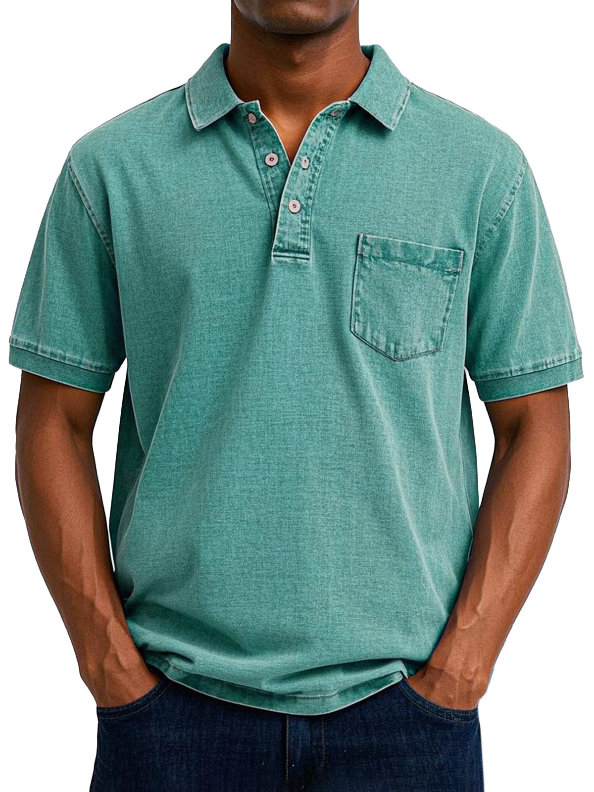 maxime™ | Chemise Polo Vintage Décontractée pour Homme