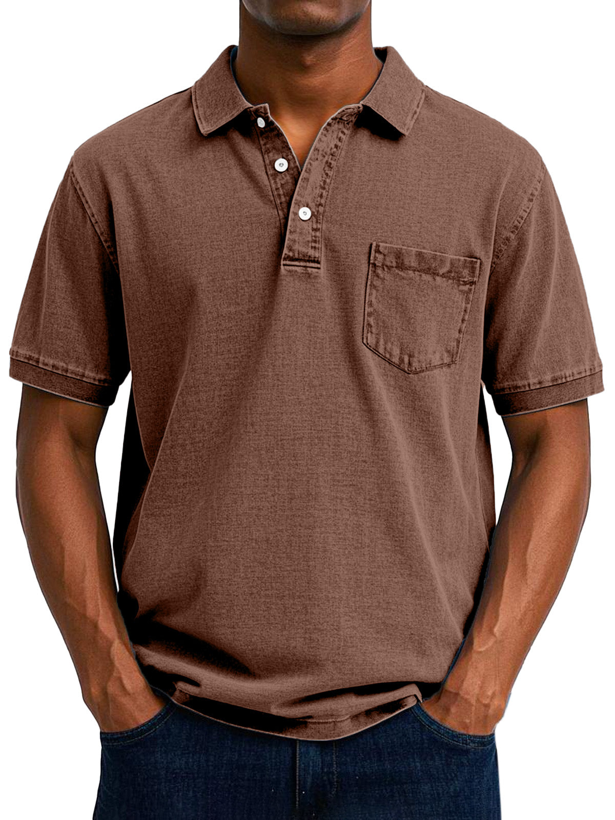 maxime™ | Chemise Polo Vintage Décontractée pour Homme