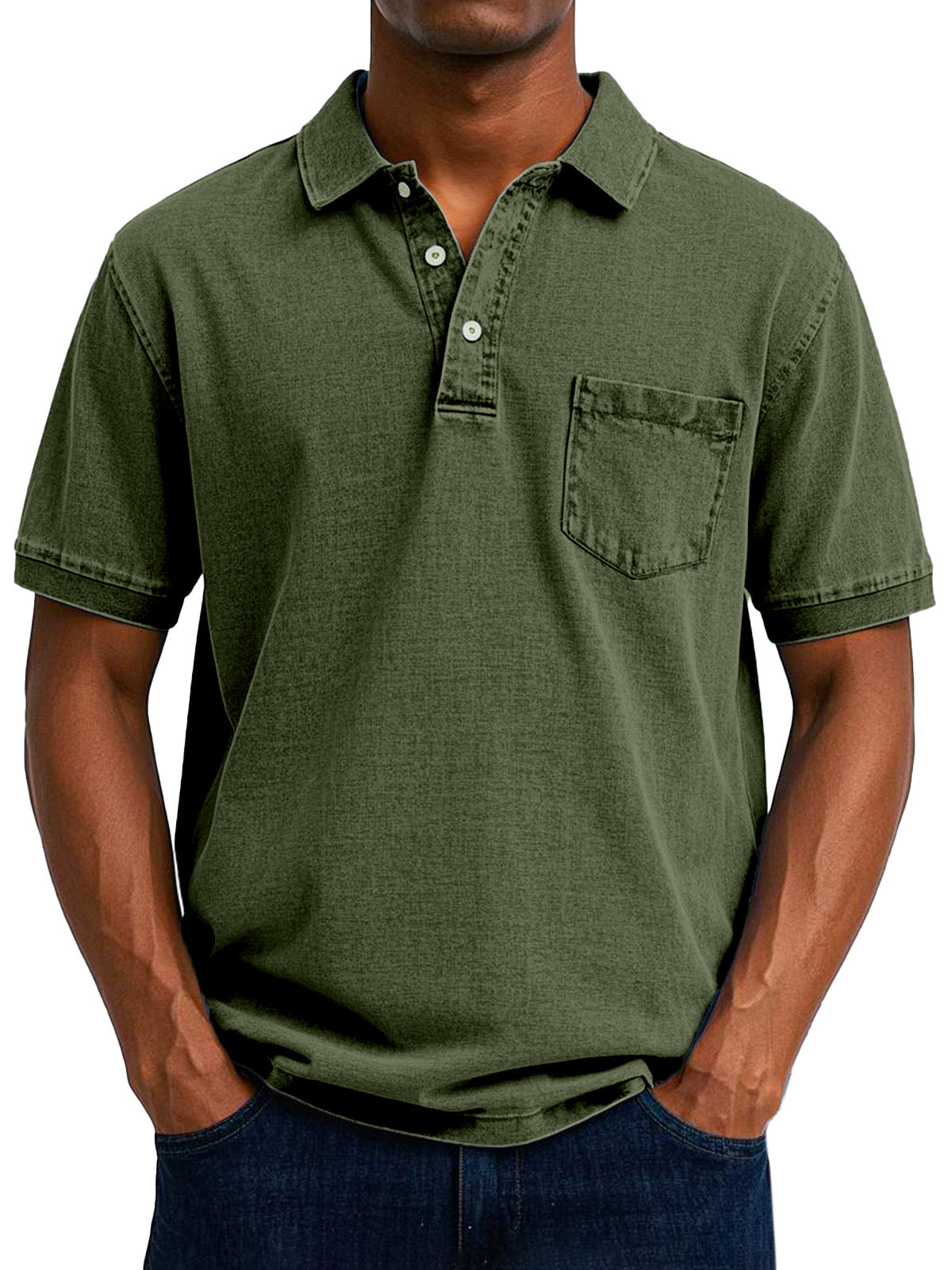 maxime™ | Chemise Polo Vintage Décontractée pour Homme