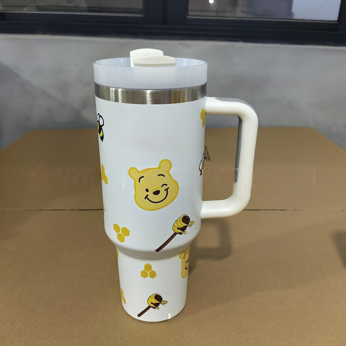 🔥Winnie Pooh Insulated Tumbler Cup 40 OZ🚚Free Shippment