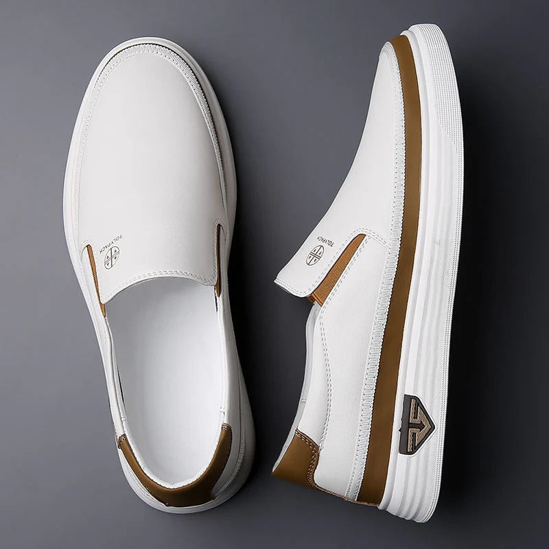 Anna - Mocassins en cuir italien véritable