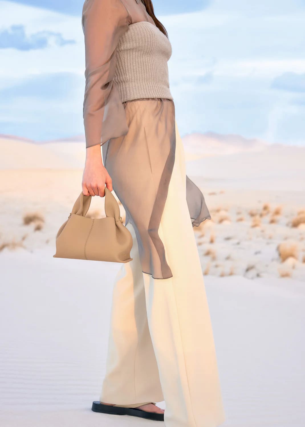 Neuf Mini Beige Grainé