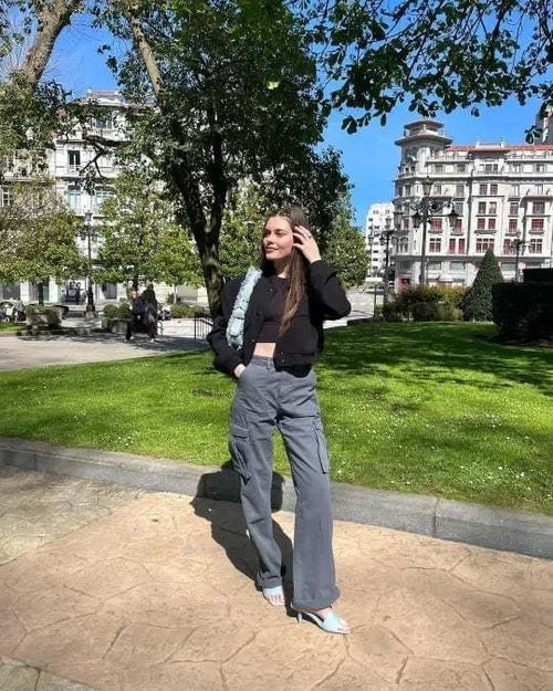 Pantalon cargo ajustable