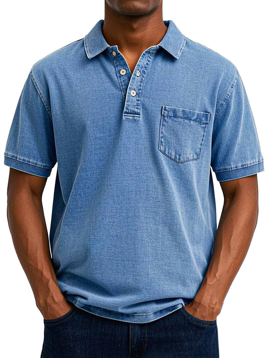 maxime™  | Chemise Polo Vintage Décontractée pour Homme