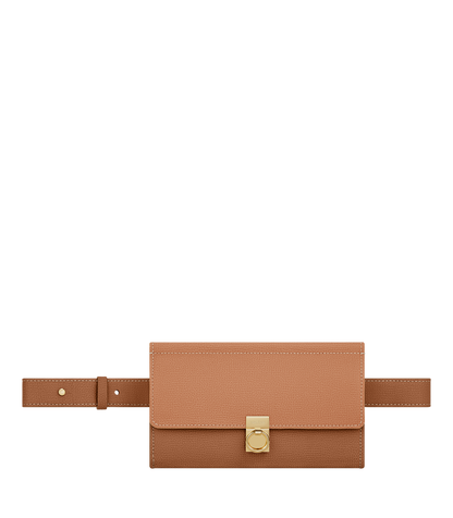 Portefeuille Numéro Sept ceinture - Duo Camel
